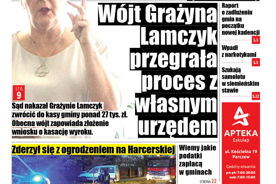 Wójt Grażyna Lamczyk przegrała proces z własnym urzędem - Zdjęcie główne