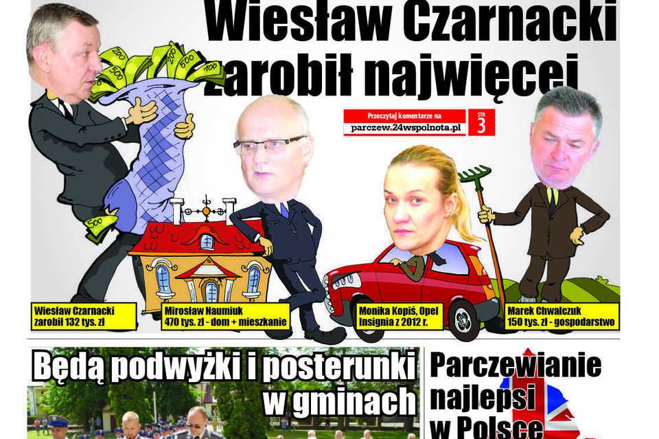 Wiesław Czarnacki zarobił najwięcej - Zdjęcie główne