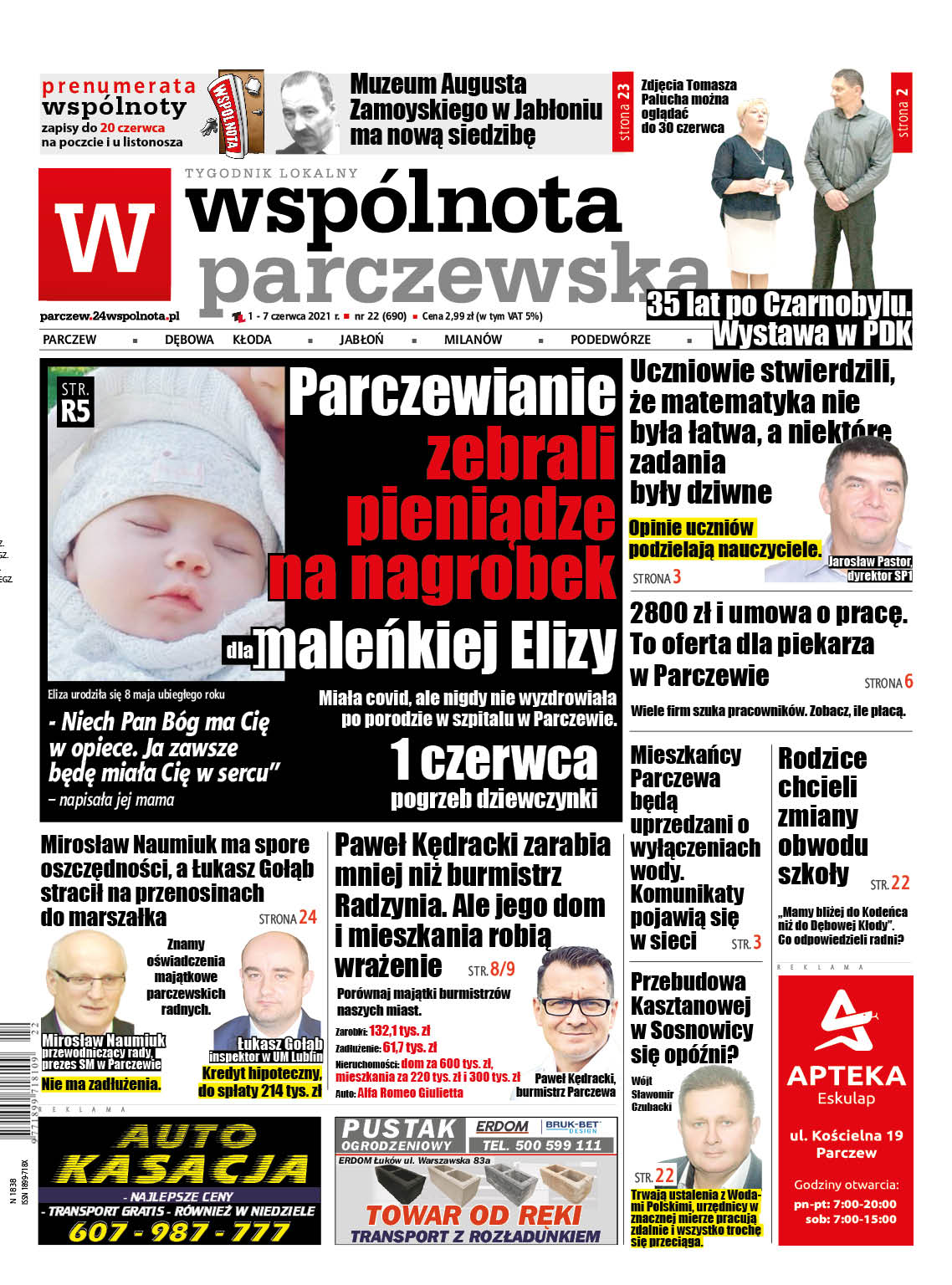 Najnowszy numer Wspólnoty Parczewskiej - Zdjęcie główne