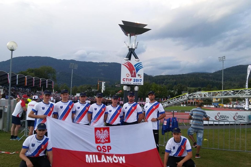 OSP Milanów na Olimpiadzie Pożarniczej w Austrii - Zdjęcie główne