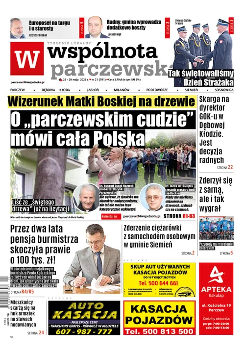 Najnowszy numer Wspólnoty Parczewskiej (23 maja 2023r) - Zdjęcie główne