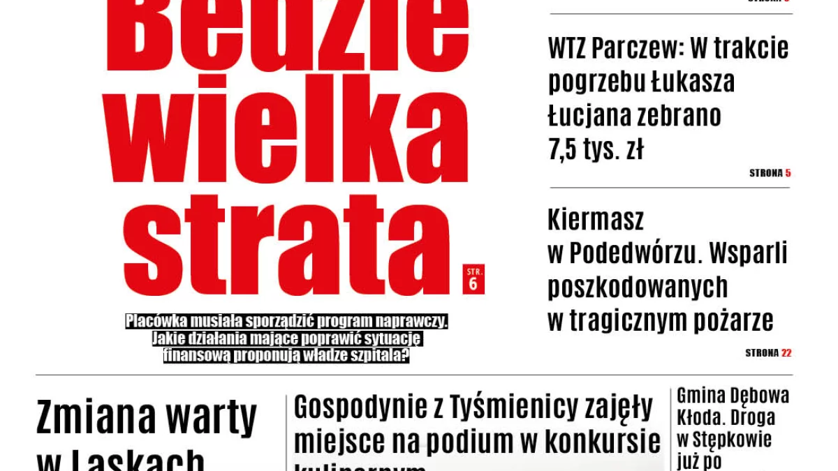 Najnowsze wydanie Wspólnoty Parczewskiej (7 stycznia 2025 r.) - Zdjęcie główne