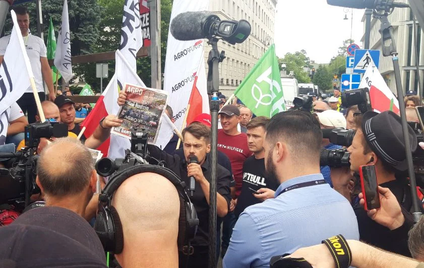 Protest rolników. W Warszawie nie zabrakło przedstawiciela powiatu parczewskiego  - Zdjęcie główne