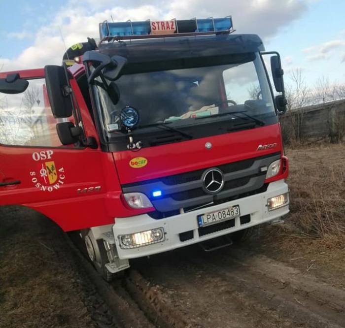 Gmina Sosnowica: Ktoś podpalił łąkę i uciekł  - Zdjęcie główne