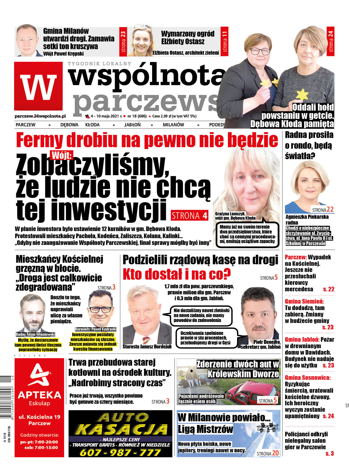 Najnowszy numer Wspólnoty Parczewskiej - Zdjęcie główne