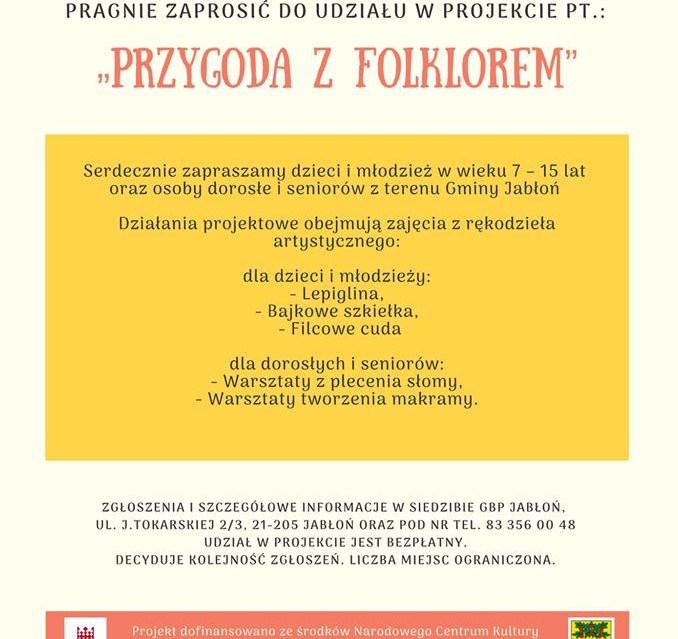 „Przygoda z Folklorem” w Jabłoniu - Zdjęcie główne