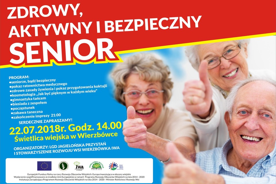 Zdrowy, aktywny, bezpieczny senior w Wierzbówce - Zdjęcie główne