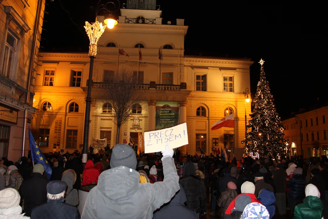 Manifestacja "Veto! Wolne media Wolni Ludzie Wolna Polska - Lublin"