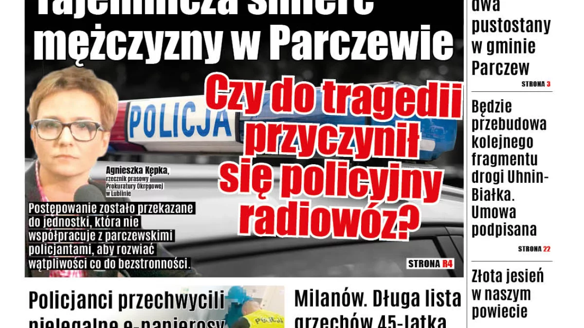 Najnowsze wydanie Wspólnoty Parczewskiej (22 października 2024r) - Zdjęcie główne