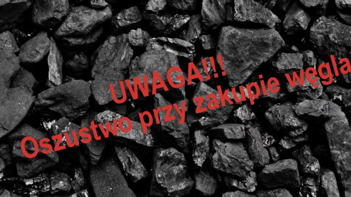 Powiat parczewski. Oszukany przy zakupie węgla - Zdjęcie główne