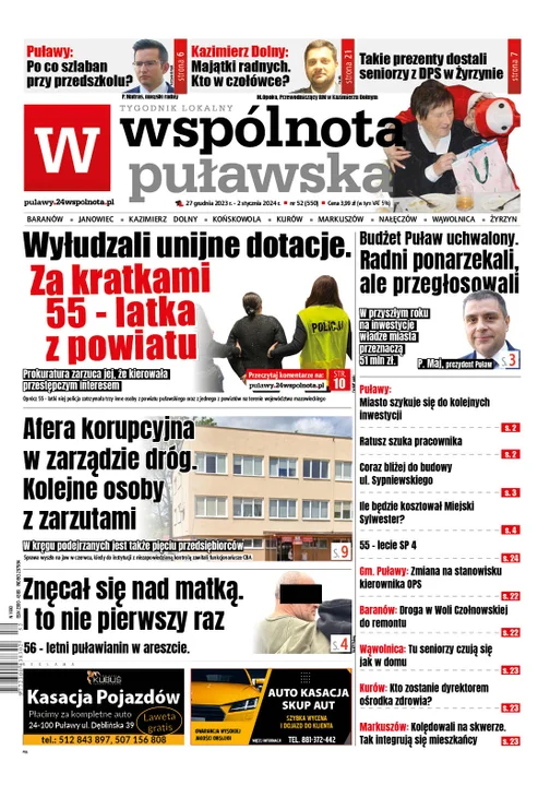 W środę ostatnie wydanie Wspólnoty Parczewskiej 2023 roku - Zdjęcie główne