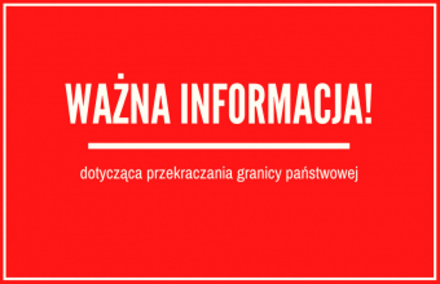 Dalsze ograniczenia w przekraczaniu granicy RP - Zdjęcie główne