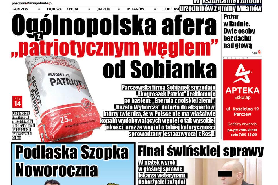 Ogólnopolska afera z "patriotycznym węglem" od Sobianka - Zdjęcie główne