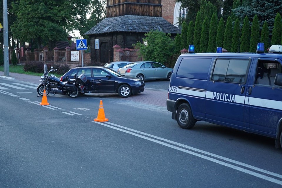 Zajechała drogę motocykliście - Zdjęcie główne