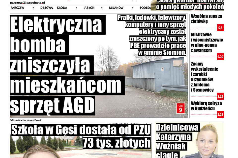 Elektryczna bomba zniszczyła mieszkańcom sprzęt AGD - Zdjęcie główne