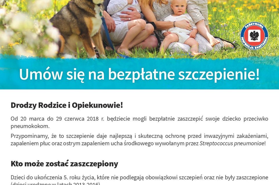 Darmowe szczepienia na pneumokoki - Zdjęcie główne