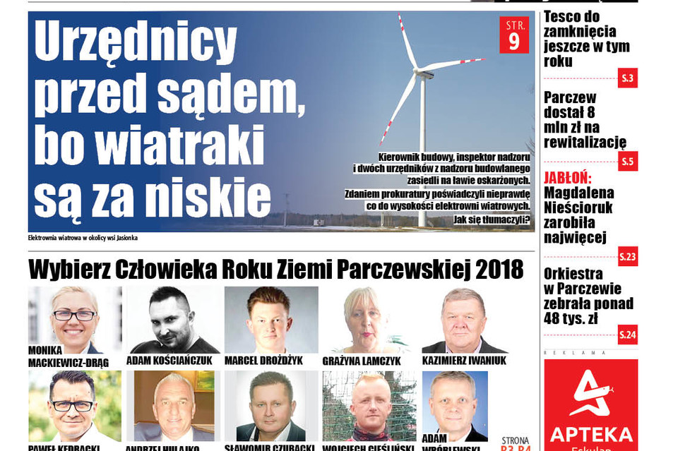 Urzędnicy przed sądem, bo wiatraki są za niskie - Zdjęcie główne