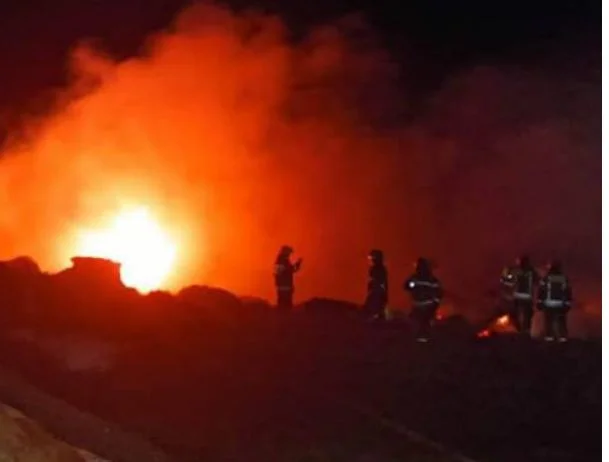 Nocny pożar kilka kilometrów od Parczewa. Na miejscu nowy wóz OSP Jasionka - Zdjęcie główne