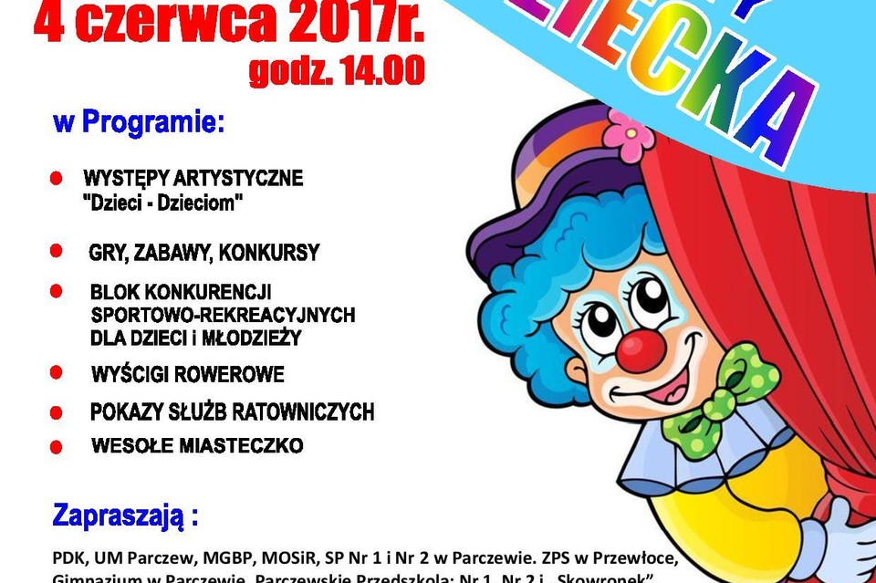 Dzień dziecka w Parczewie - Zdjęcie główne