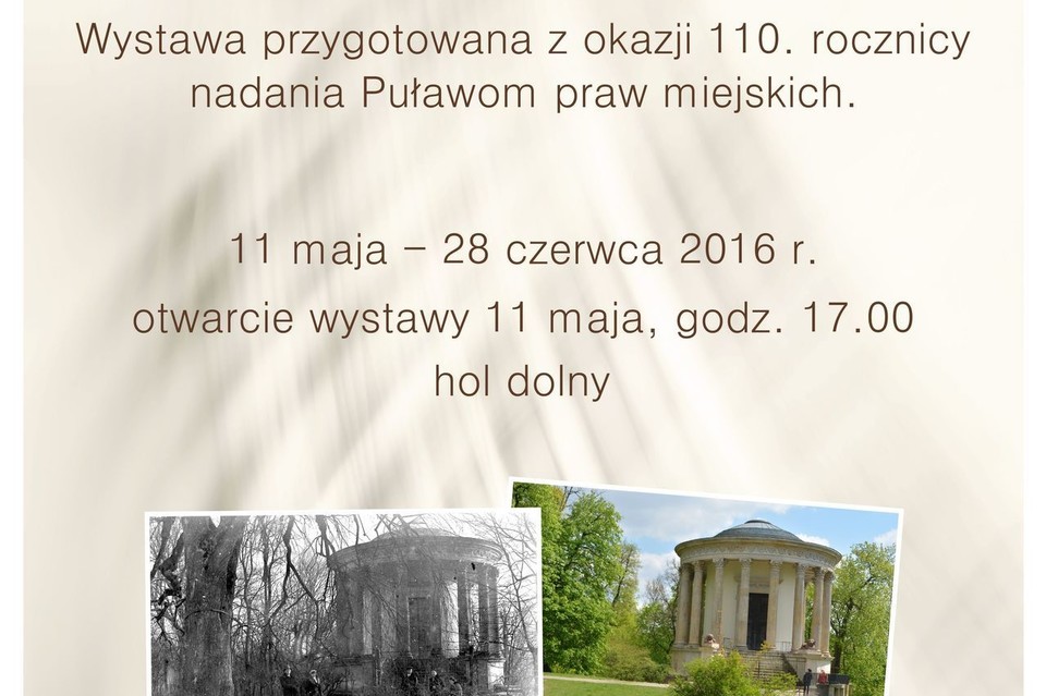 Puławy czasów minionych - wystawa - Zdjęcie główne