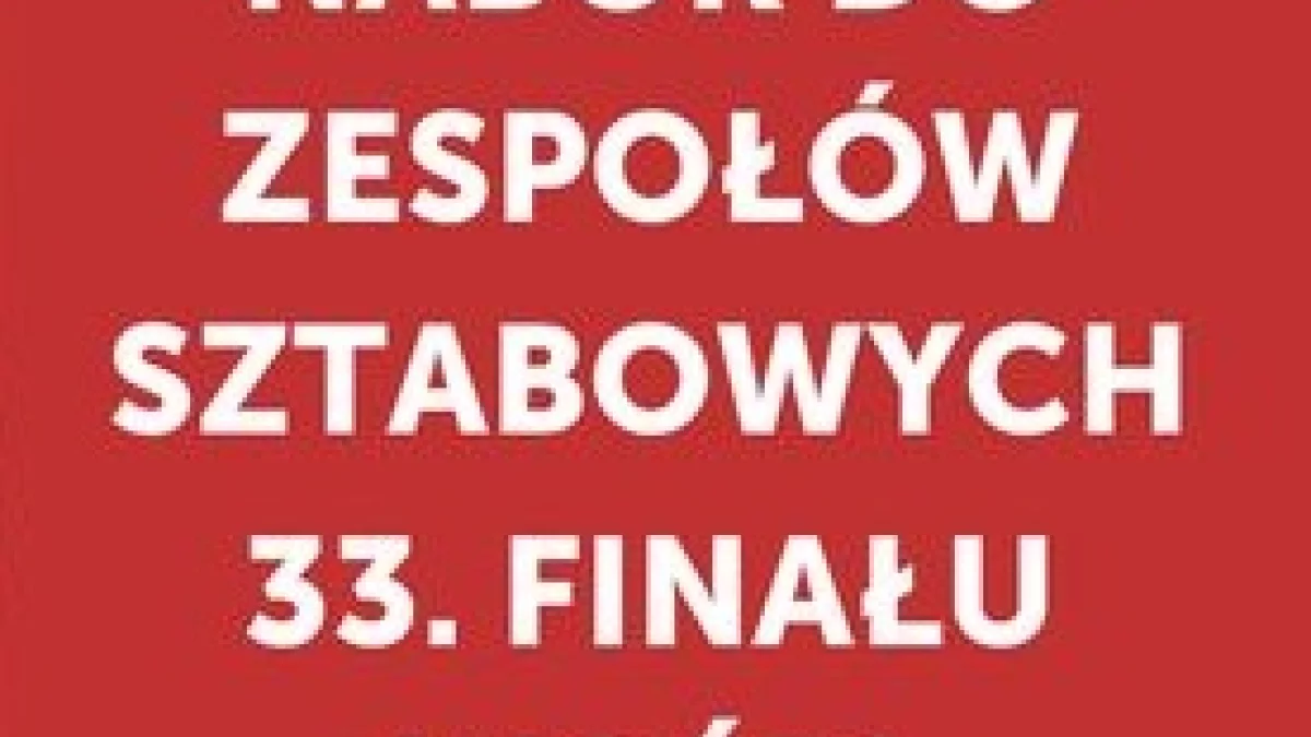 Puławski sztab WOŚP poszukuje osób do swoich zespołów. Wymagania to wolny czas i przynajmniej 13 lat - Zdjęcie główne