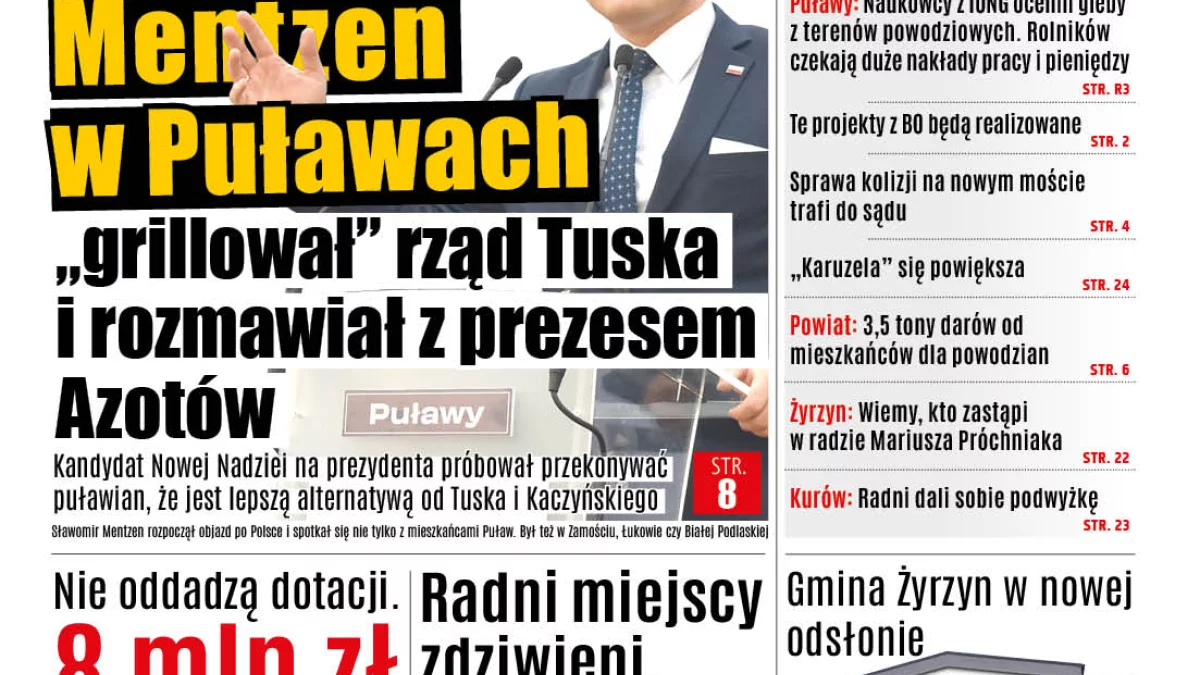 Najnowsze wydanie Wspólnoty Puławskiej (8 października 2024r) - Zdjęcie główne