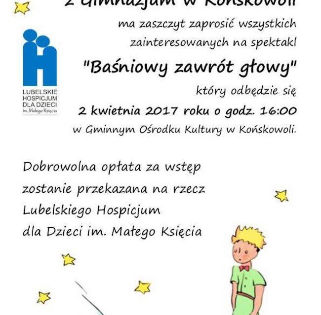 Spektakl "Baśniowy zawrót głowy" w Końskowoli - Zdjęcie główne