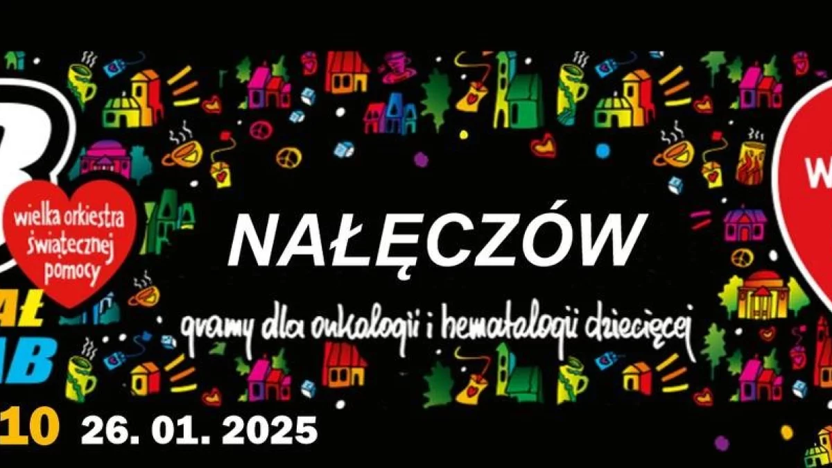 Nałęczów i Wąwolnica razem dla WOŚP – plan wydarzeń i atrakcji! - Zdjęcie główne