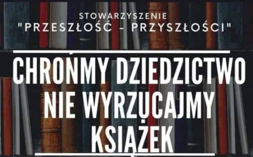 Nie wyrzucaj książek. Ktoś może jeszcze z nich skorzystać - Zdjęcie główne