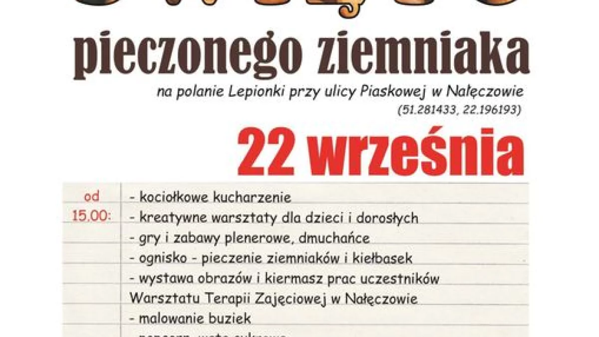 Nałęczów: Już po raz szósty będą wspólnie świętować - Zdjęcie główne