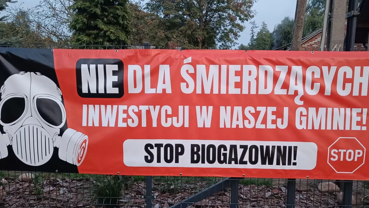 Nie chcemy tu biogazowni! - Zdjęcie główne