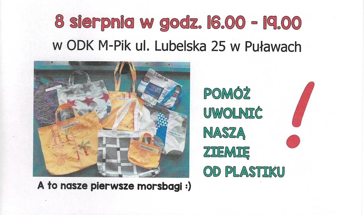 Torby własnej roboty w imię ochrony środowiska. Uszyj sam. Gdzie i kiedy? - Zdjęcie główne