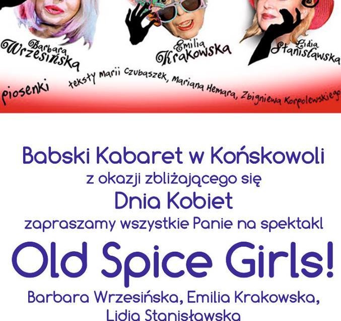 Dzień Kobiet w Końskowoli - kabaret Old Spice Girls - Zdjęcie główne