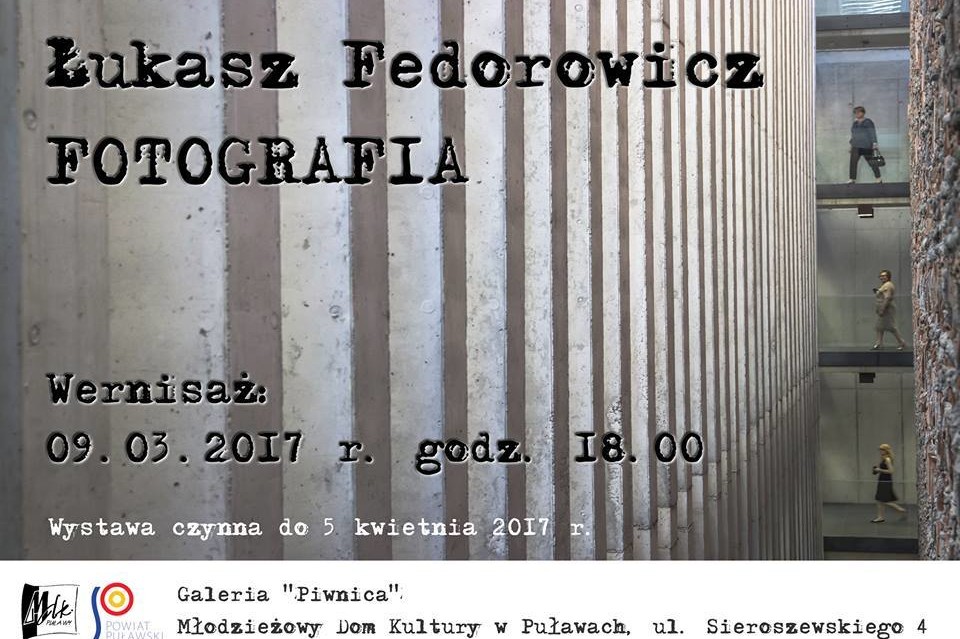 Wernisaż wystawy fotografii Łukasza Fedorowicza w MDK - Zdjęcie główne