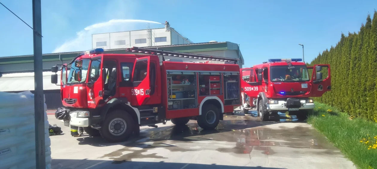 Kilka milionów strat po pożarze w Płonkach - Zdjęcie główne