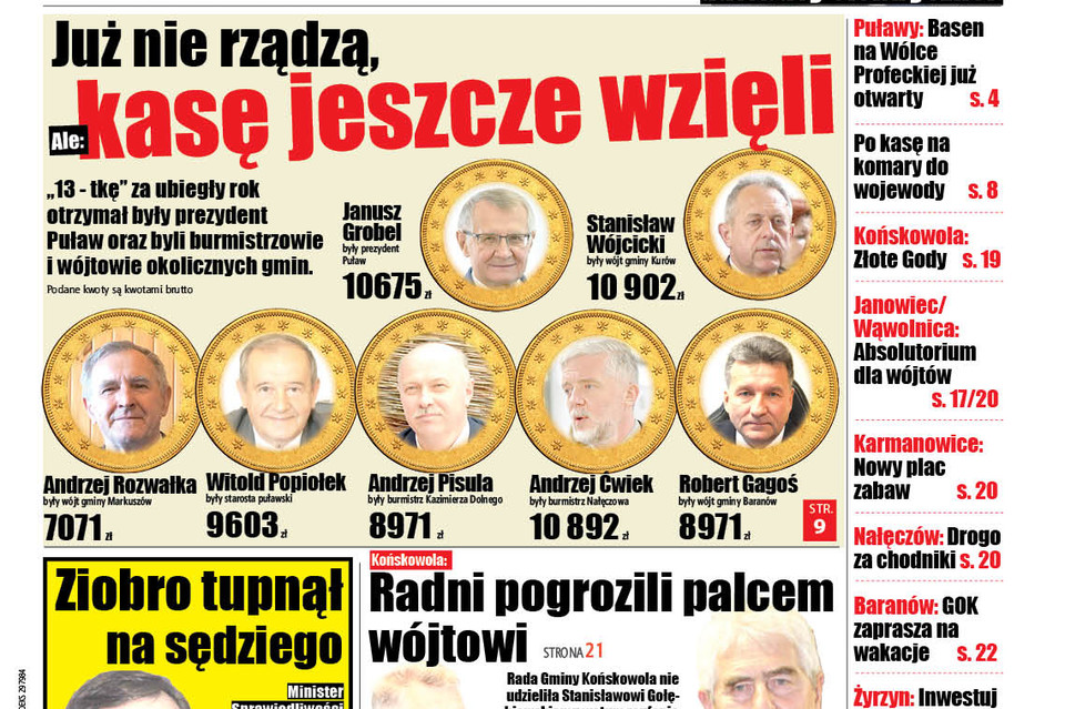 Już nie rządzą, ale kasę jeszcze wzięli - Zdjęcie główne