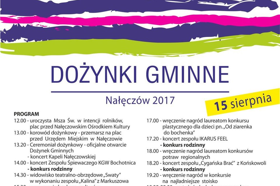 Dożynki Gminne Nałęczów 2017 - Zdjęcie główne