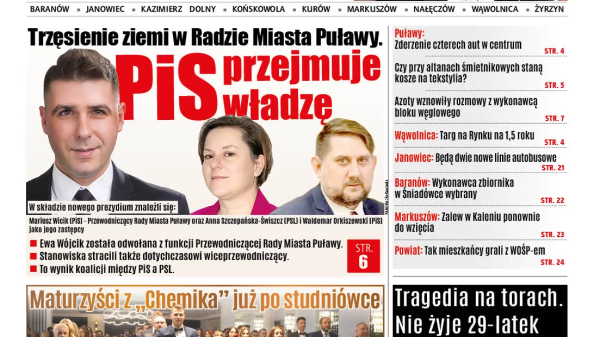 Najnowsze wydanie Wspólnoty Puławskiej (4 lutego 2025 r.) - Zdjęcie główne