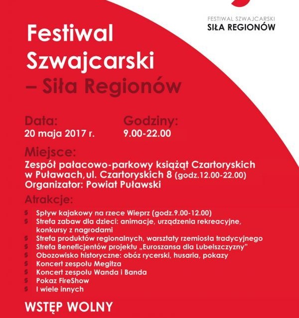 Festiwal Szwajcarski - Siła Regionów - Zdjęcie główne