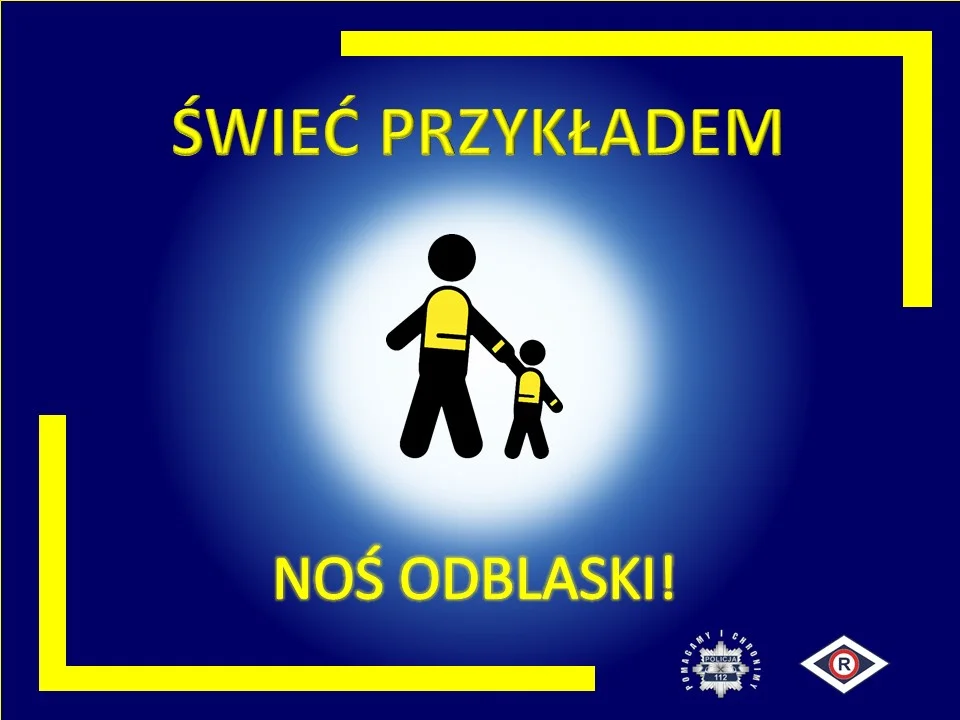 Świeć przykładem - noś odblaski! - Zdjęcie główne