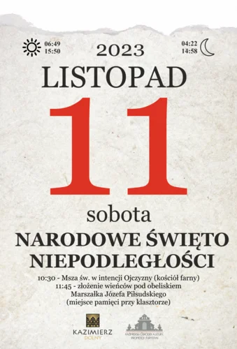 Kazimierz Dolny: Tak będziemy świętować w sobotę - Zdjęcie główne