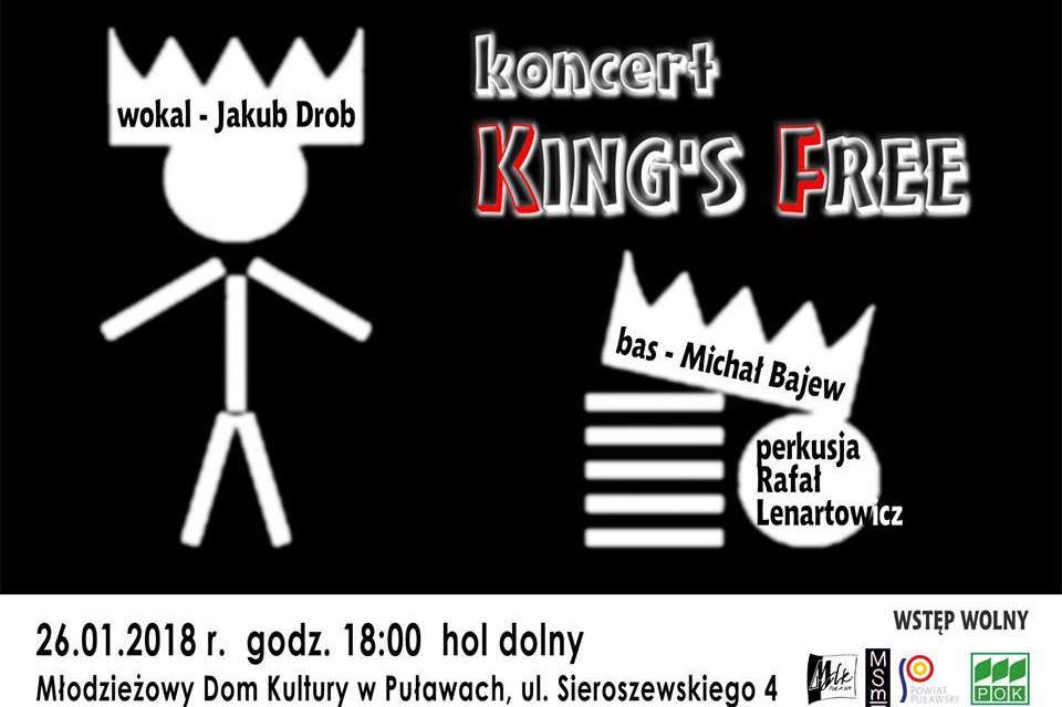 Koncert zespołu King's Free w MDK - Zdjęcie główne