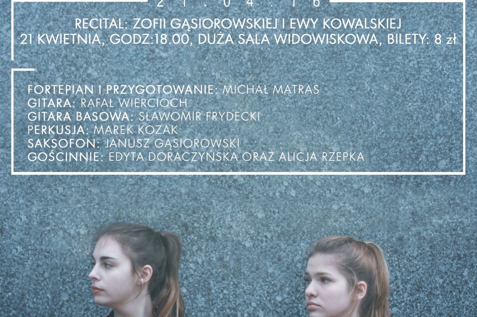 Wybacz Chłopcze - recital Zofii Gąsiorowskiej i Ewy Kowalskiej - Zdjęcie główne