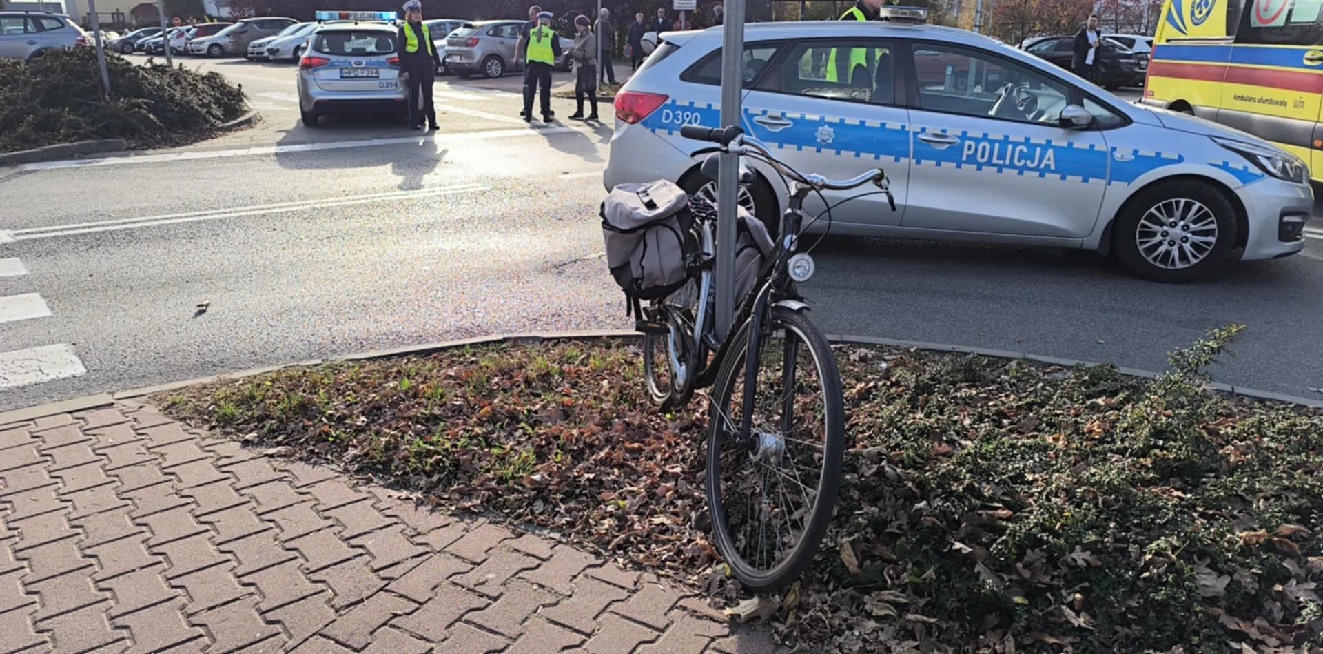 Potrącenie w Puławach. Rowerzystka w szpitalu - Zdjęcie główne