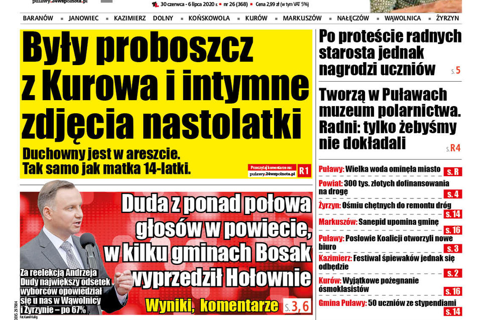 Były proboszcz z Kurowa za kratami. Miał proponować seks nastolatce, a jej matka wysyłać nagie zdjęcia córki księdzu - Zdjęcie główne