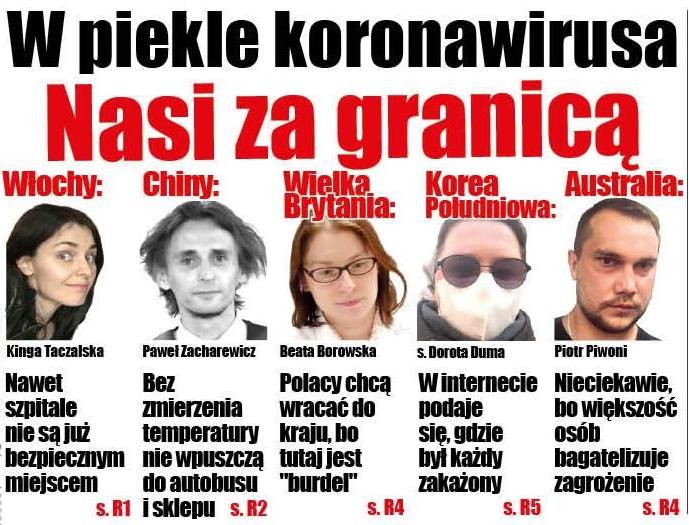 W piekle koronawirusa: Nasi za granicą - Zdjęcie główne