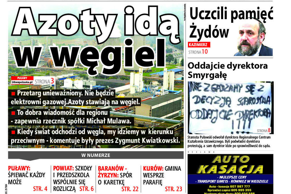 Nie będzie gazu, będzie węgiel - Zdjęcie główne