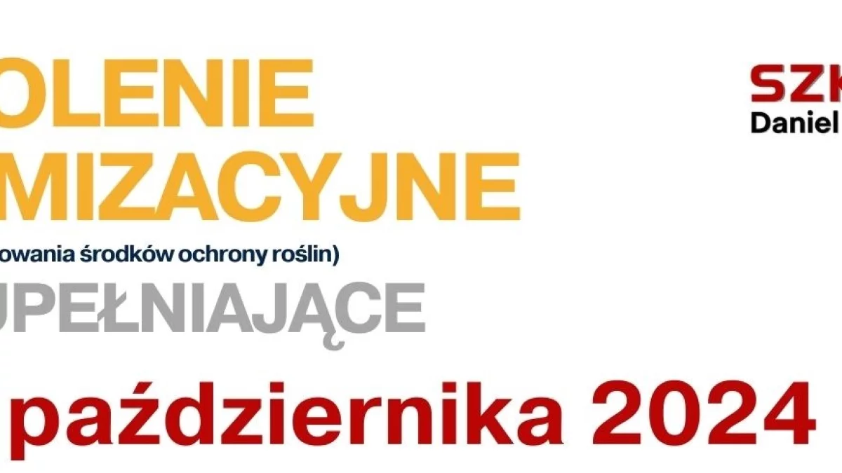 Urząd Gminy Baranów zaprasza mieszkańców na szkolenie chemizacyjne - Zdjęcie główne