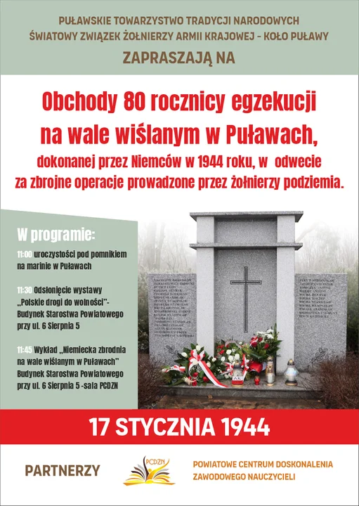 Pojutrze 80. rocznica egzekucji na wale wiślanym - Zdjęcie główne