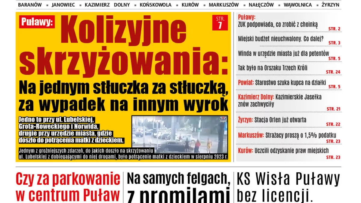 Najnowsze wydanie Wspólnoty Puławskiej (14 stycznia 2025 r.) - Zdjęcie główne